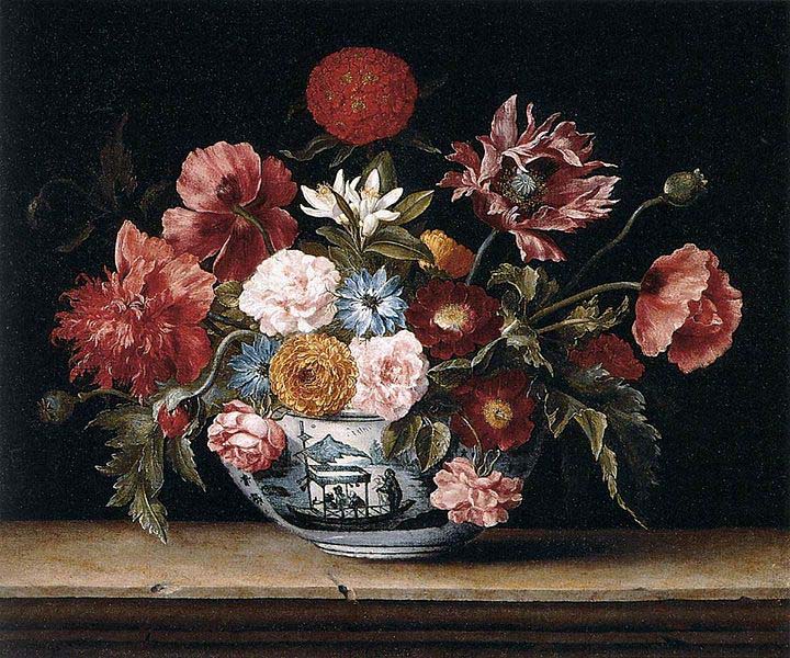 Chinese Bowl with Flowers